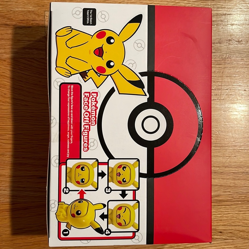 Pokémon face off figures